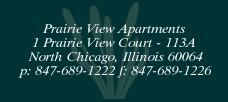 Prairie View Apartments of North Chicago, Illinois