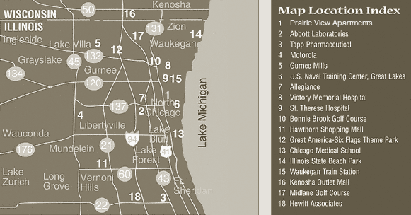 Map to Prairie View Apartments